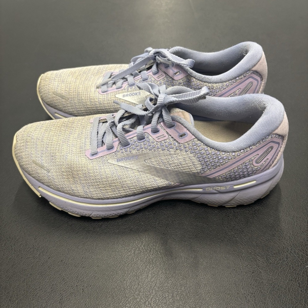 BROOKS Ghost 14 Running Shoes 1203561B566 Women's Size 8 M Lilac Purple Athletic